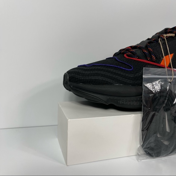 ADIDAS OZWEEGO ZIP CHINESE NEW YEAR MENS SHOES SIZE 11 BLACK RED PURPLE ORANGE - Picture 6 of 10